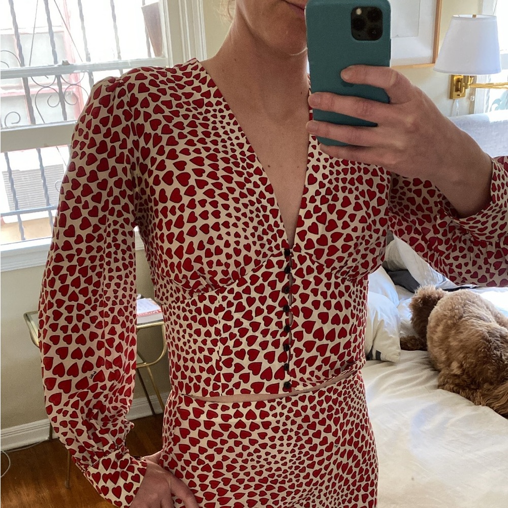 Réalisation Par Kaia Heart Silk Top